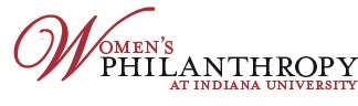 Women's Philanthropy at Indiana University Logo.