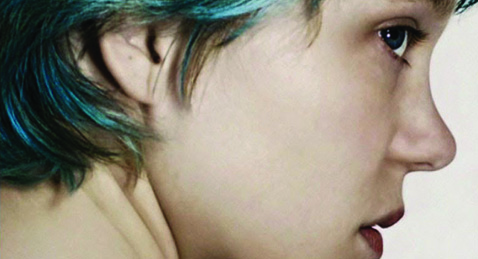 Still image from Blue is the Warmest Color.