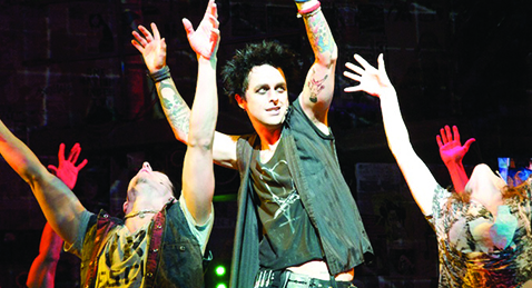 Still image from Broadway Idiot.