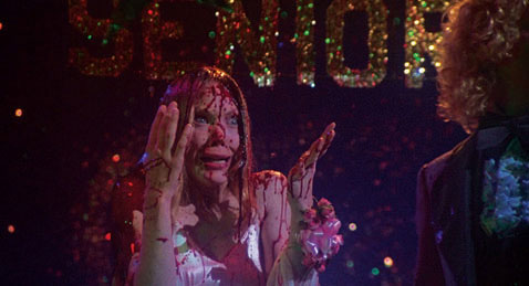 Still image from Carrie.
