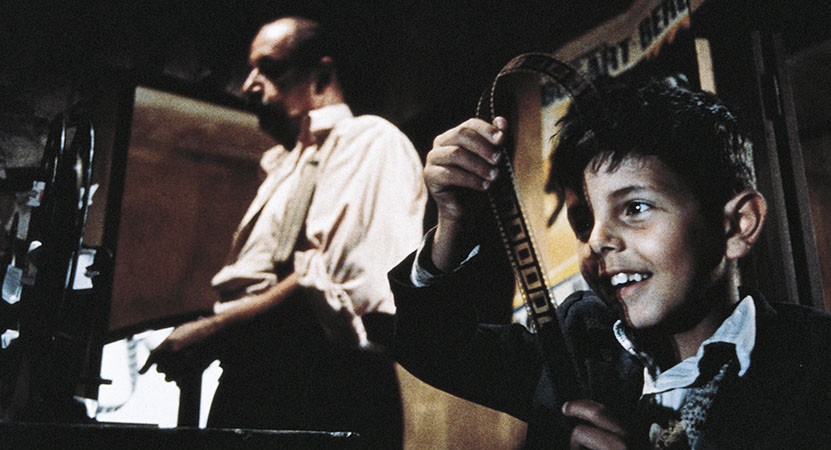 Still image from Cinema Paradiso.