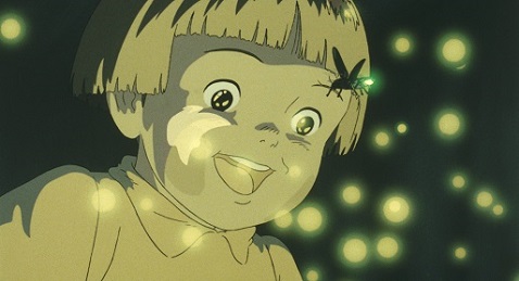 Still image from Grave of the Fireflies.