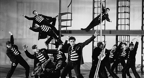 Still image from Jailhouse Rock.