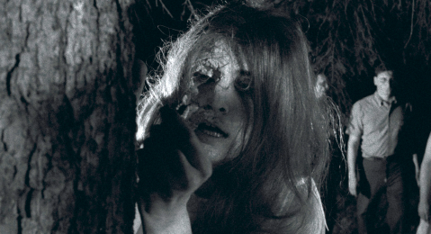 Still image from Night of the Living Dead/America a.k.a. Amerika.