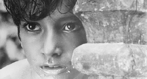 Still image from Pather Panchali.