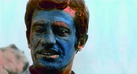 Still image from Pierrot le Fou.