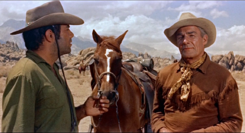 Still image from Ride Lonesome.