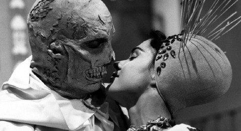 Still image from The Abominable Dr. Phibes.