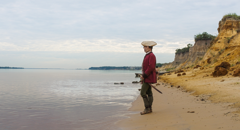 Still image from Zama.